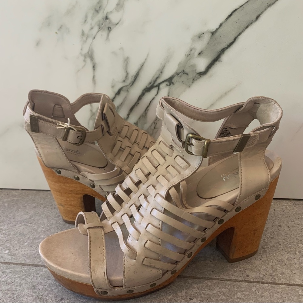 Jambu Nude Wedge Heels